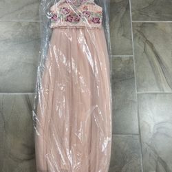 Sherri Hill Formal Dress – Blush Pink – Excellent Condition