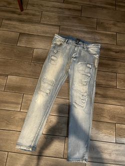 light blue jeans
