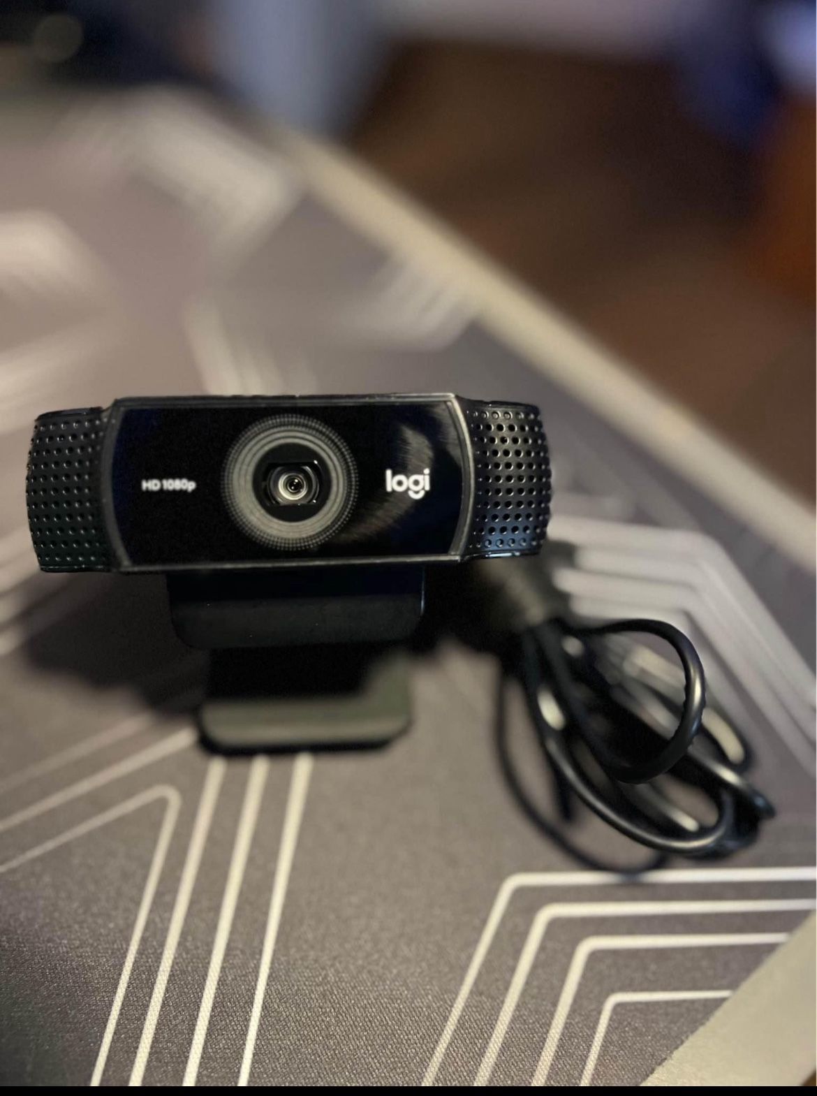 Logitech - C922 Pro Stream 1080 Webcam HD -Black