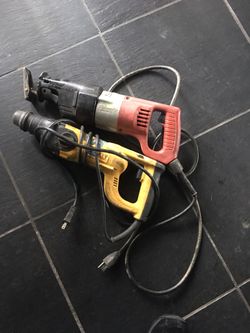 Dewalt drill and sawzaw