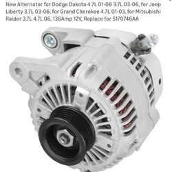 High Output Alternator Fits Dodge Dakota 2001-2006 & Jeep Liberty 2003-2006
