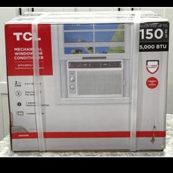TCL H5W33W 5000 BTU Window Air Conditioner, Fan, 150 Sq. FT