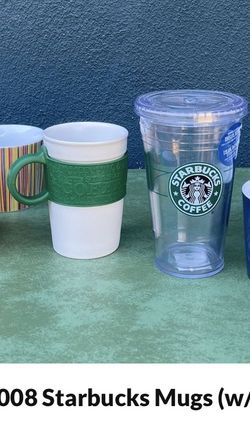 NEW 2008 Starbucks Mugs (w/ Tags)