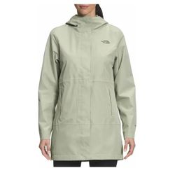 The North Face Women's Woodmont Rain Parka Hooded Jacket Waterproof, Size XS