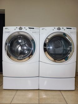 Whirlpool Duet Front-Load Washer and Electric Dryer Set