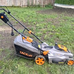  TACKLIFE 13 Amp Corded Electric Lawn Mower, 16 In