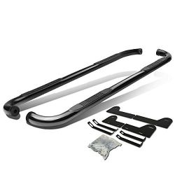 2002 To 2008 Dodge Ram Extended Quad Cab Nerf Bar Running Boards Estribos Side Step Black Negro