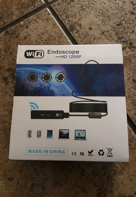 WiFi endoscope had 1200p