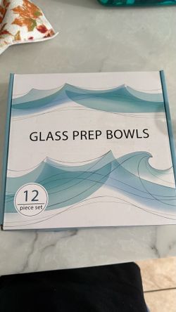 Glass prep bowls