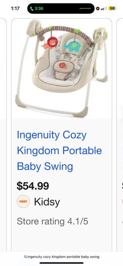 Baby swing