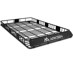 Customized Roof Rack (added red/orange LED lamps)