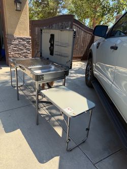 Camping sink set