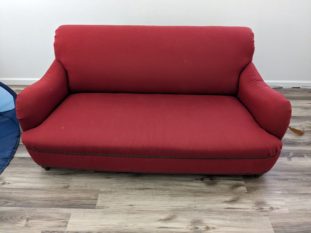 Free Red Couch 66"*36"