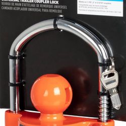 Curt Model 23090 Universal Trailer Coupler Lock