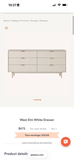 Quinn West Elm Dresser