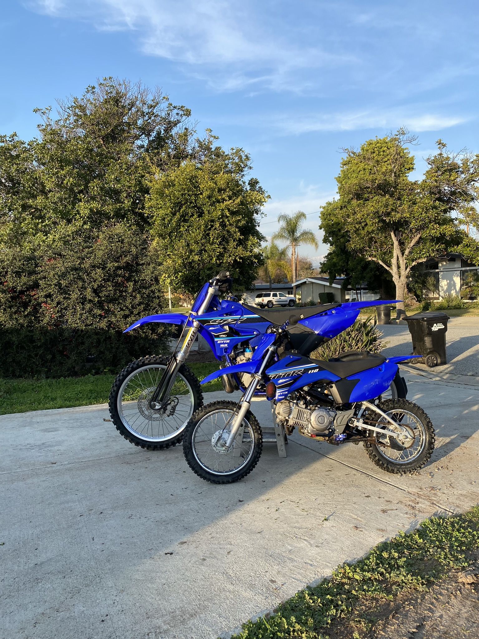 2003 Yamaha yz250 Yz 250 & Ttr110