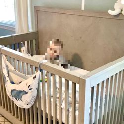 Oxford Baby Crib + Toddler Extension 