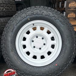 AVID Offroad Wheels And Tires 265/70/17 Falken AT4w Will Fit Stock Suspension Toyota Tacoma 4Runner 