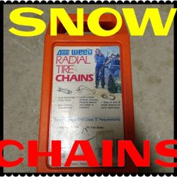 ❄️☃️🏂⛷️ 13-14-15-16" TIRES SNOW CABLES/CHAINS #1134 CAR TRUCK SUV JULIAN MOUNT LAGUNA LAKE TAHOE BIG BEAR❄️☃️🏂⛷️