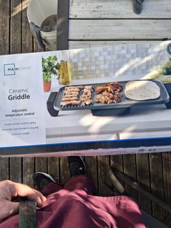 Mainstays 12"x20" Electric Griddle