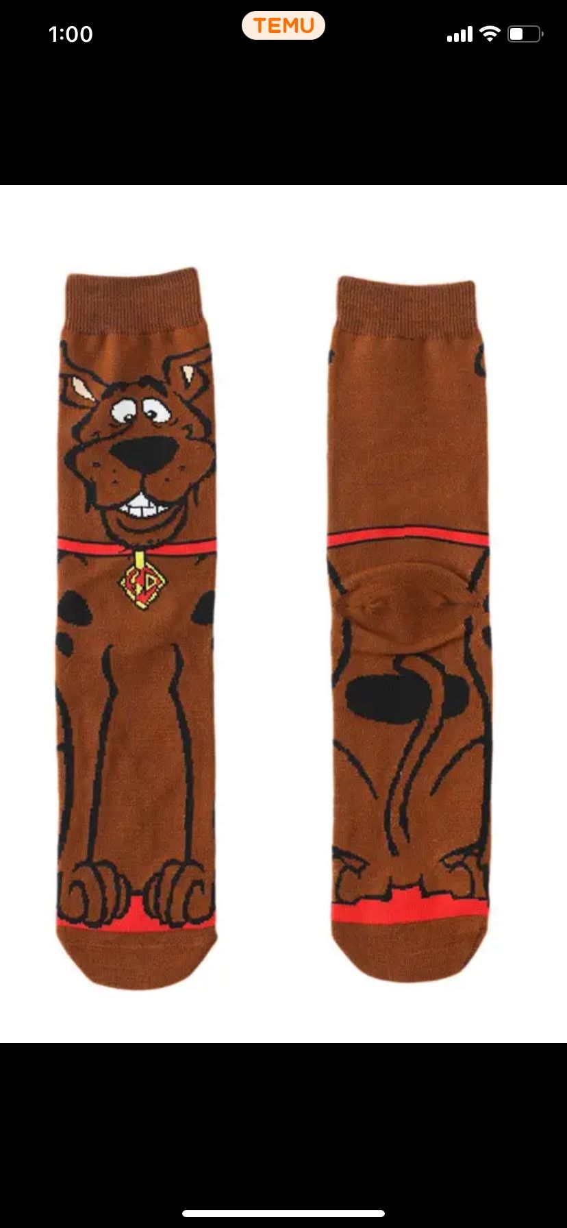 Warner Bros. Discovery Scooby Doo Socks