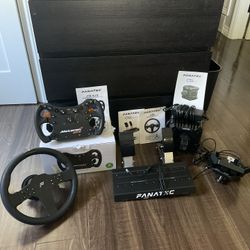 Fanatec Sim Racing Bundle – Like New | Great for Learning Car Control