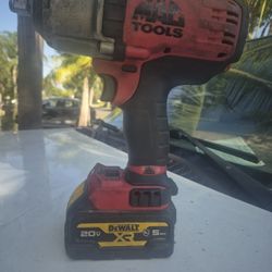 TALADRO USADO  MAC TOOLS 20V IMPACT WRENCH 1/2