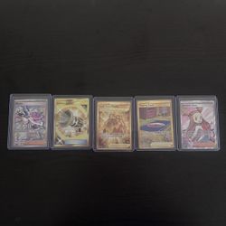 Pokemon Trainer Lot Of 5 