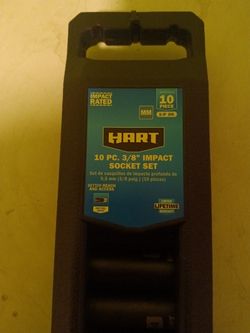 10 Piece 3/8 Impact Socket Set