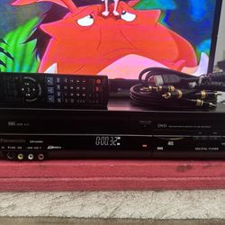 Panasonic Diga DMR-EZ485V DVD Recorder DVD/VCR Combo HDMI Upconversion With Digital Tuner.