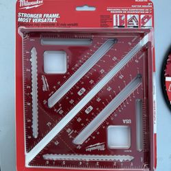 Milwaukee 2pqck Rafter Square 7 Inch
