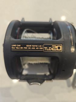 Clean Shimano TLD20 2 Speed Reel