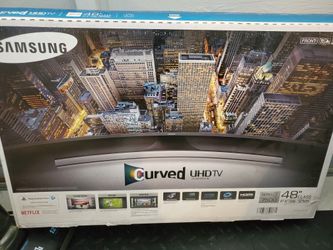 Brand New - Samsung 48" Curved 4K UHD 3D LED Smart TV Series 7