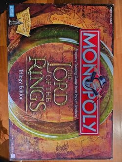 Monopoly Lord of the Rings trilogy edition