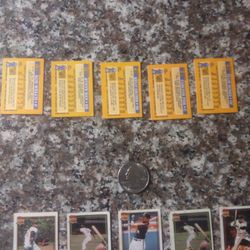 Mini Baseball Cards