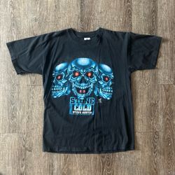 Vintage WWF Stone Cold ‘Bad To The Bonz” Skulls Shirt