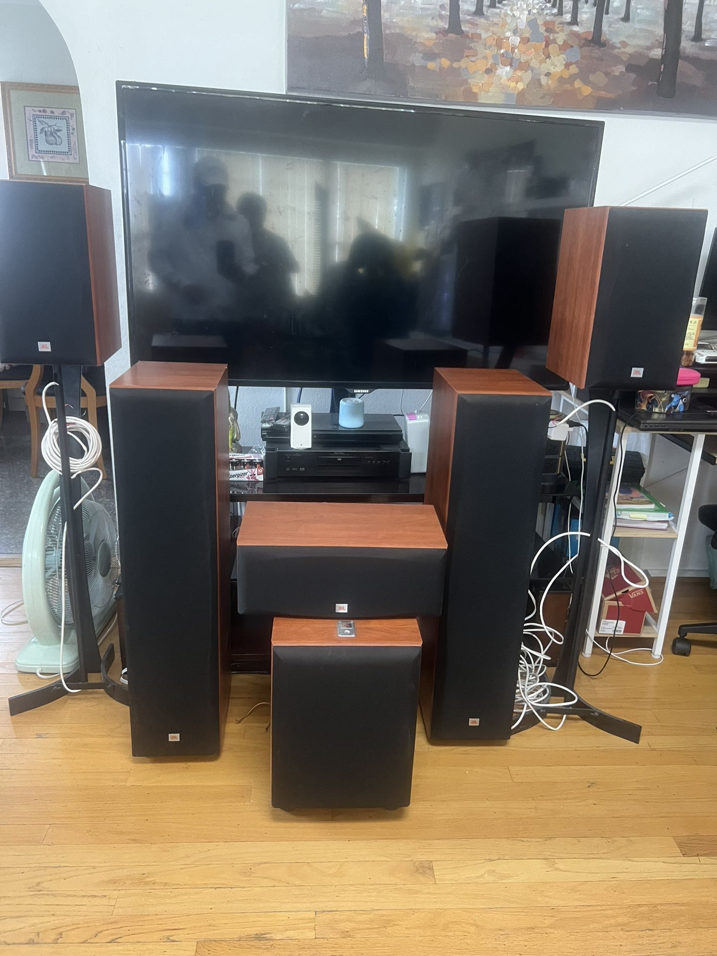 Mint Completed Set JBL Surround Sound Theater Audio 