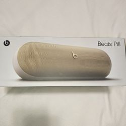 Beats Pill!!  Brand New- Unopened Champagne- Gold!