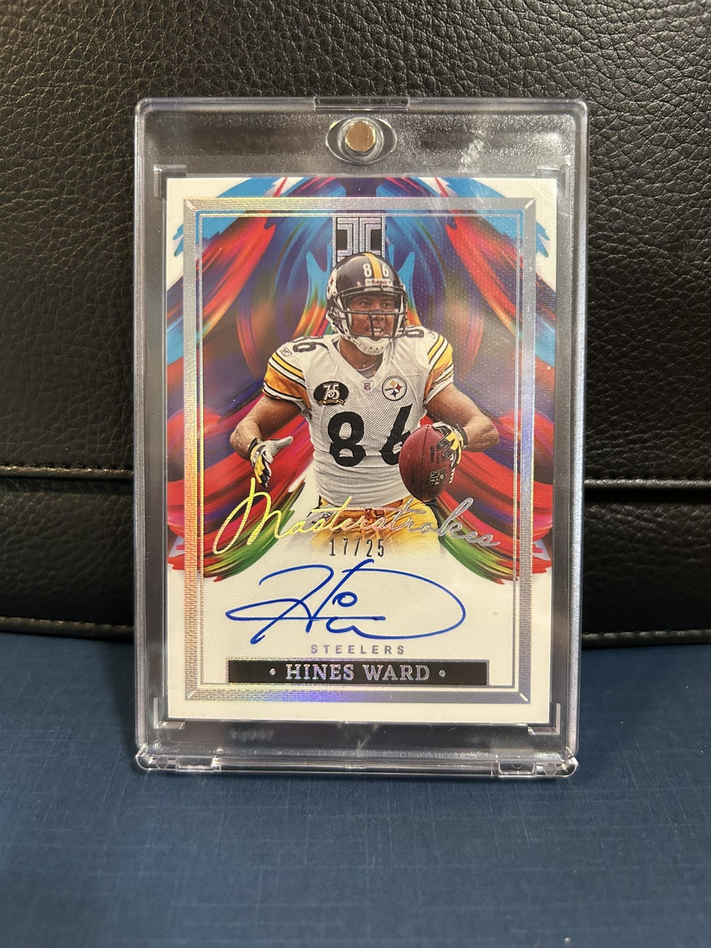 2023 Panini Impeccable HINES WARD MASTERSTROKES AUTO /25 Steelers
