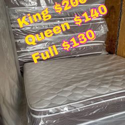Queen Pillow Top Mattress 