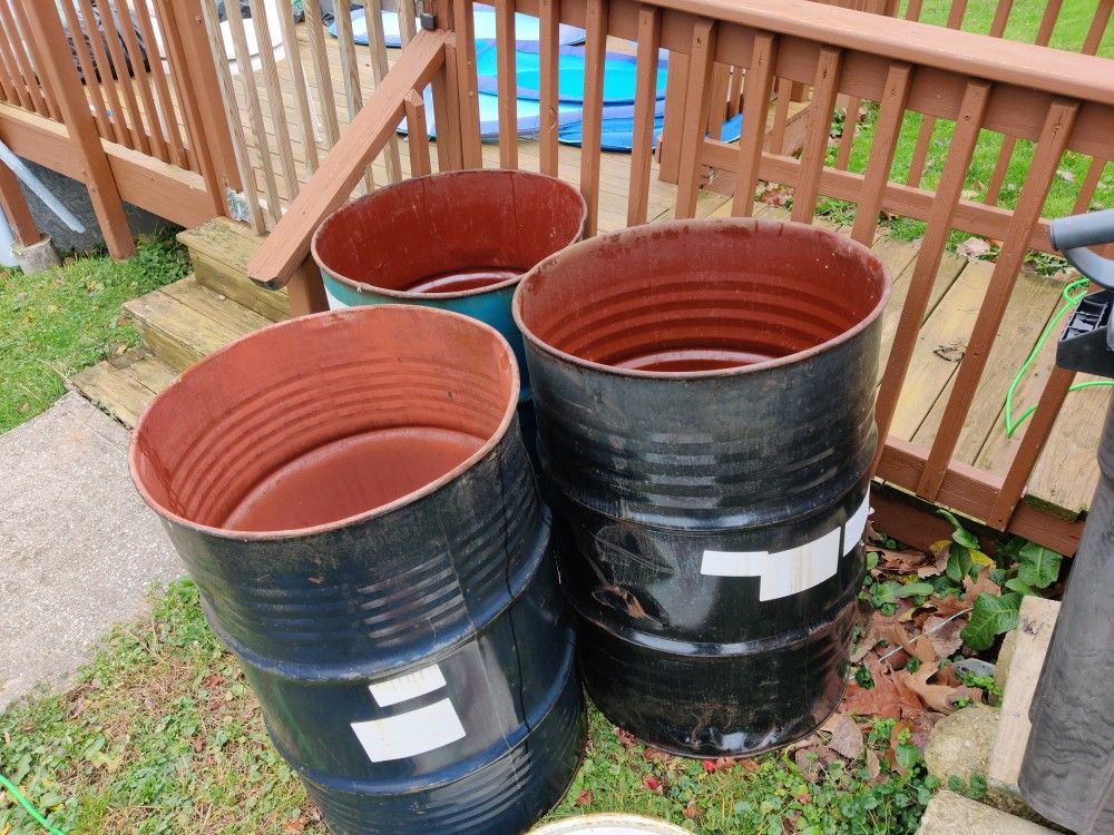 55 Gallon Drums