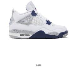 Midnight Navy Jordan 4 Size 6y 