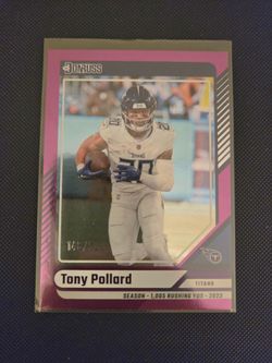 Tony Pollard donruss purple /500