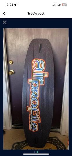 Wakeboard With Rubber Boots- Boating