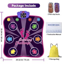 Dance Mat Girls Toys 8-10 Years Old,Light Up Toys Gifts for 6 Year