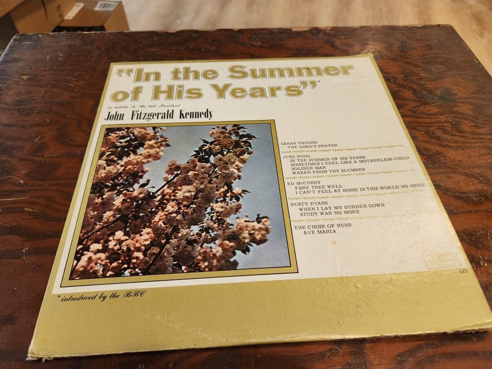 In The Summer of His Years Vinyl Record