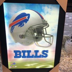 Buffalo Bills NFL 3D LED Collector Frame Sign