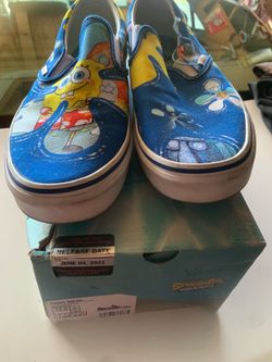 Vans sponge bob shoes