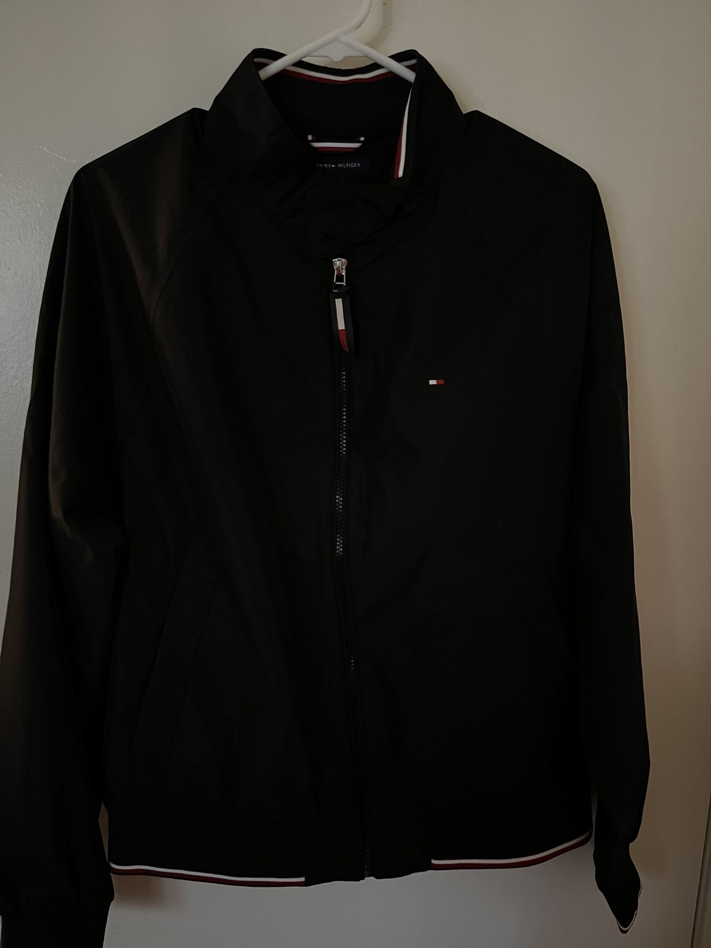 tommy hilfiger black jacket