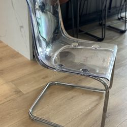 Transparent Modern Chair- IKEA Lucite 